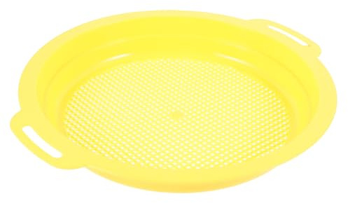 FUNNETOYU Handheld Gold Sifting Pan with Fine Mesh Sorting Sieve and Filter Bag for Efficient Mining and Sand Separation Panning Tool for Riverbed Prospecting
