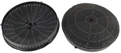 Lot de 2 Filtres Hotte Aspirante Type 57, Filtre Charbon Hotte Actif CFC0038668, Filtre à Charbon pour Hotte Aspirante, Anti-Odeur, Facile à Remplacer