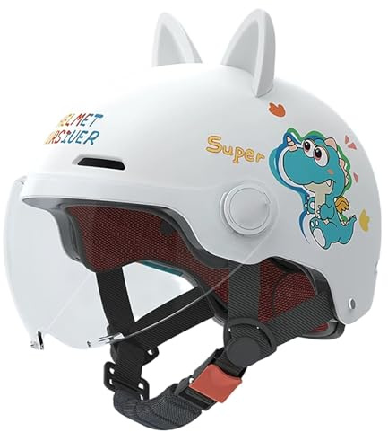 Casco Per Bambini, Casco Da Bici Per Bambini Dai 3 Ai 12 Anni, Casco Per Bicicletta, Monopattino, Pattinaggio, Design Leggero E Ventilato 9,(48-55CM)