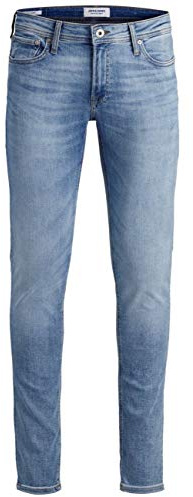JACK & JONES JJILIAM JJORIGINAL AM 792 50SPS (12149678) - Vaqueros ajustados, azul, talla: W 31 L 30, color: azul vaquero, Tela vaquera azul., 31W x 30L