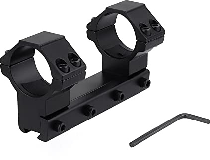 ToopMount Portata Anelli in alluminio tattico di alluminio ad alto profilo 30mm Anello di montaggio 11mm Tessitore/Picatinny Anelli di montaggio Adattatore per Airsoft
