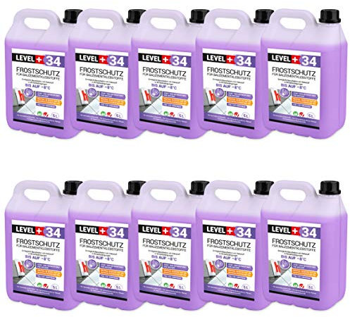 50 L anticongelante para pegamentos de cemento, cemento, azulejos para adhesivos térmicos de aislamiento RM34