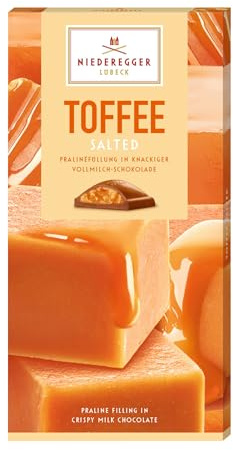 Niederegger Pralinen Tafel 'Toffee Salted' 100g