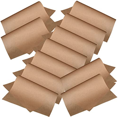 WATIIFUFU 100stücke Backpapier Papiereinlagen Dicke Antihaftbeschichtete Pergamentpapier Backofeneinlage Vielseitig Für Backen Grillen Und Lebensmittelverpackung Geeignet Für Sandwiches Keks