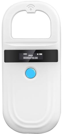 Namvo Haustier-Lesegerät mit OLED-Anzeige, Transponder-Mikrochip für Beagle-Hunde