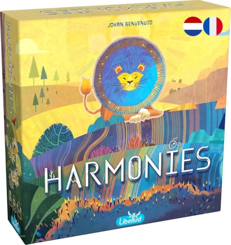 Asmodee | Harmonies | FR/NL | LIBELLUD | Brädspel - Familj och vänner spel | Från 10 år - Fransk och holländsk version