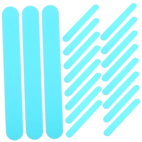 minkissy 25 Piezas Espátula Cucharas De Relleno De Bola De Raspador De Lengua Oral Palos Aplicadores De Cera Dispensador Depresor De Lengua Clínica El Plastico Light Green Reutilizable