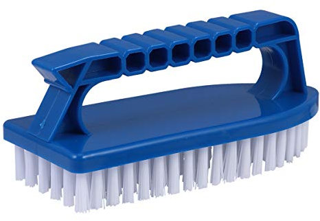 FONDOTIN Multi-Purpose Reinigung Bürste Für Poolreinigung Handheld Utility Bürste Für Fliesen Garten Und Haushaltsreinigung Rutschfester Griff Robuste Konstruktion Für Pools Und Mehr