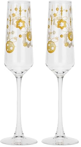 THUN - Set 2 flute Sorprese di Natale