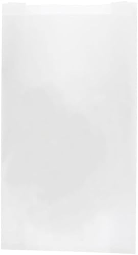 Generico Sac à Pain en Papier Blanc Panier Panier 15 x 9 x 30 cm (100)