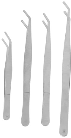 Abaodam Pinzas Largas Adecuado para Modelado y Cuidado de Acero Inoxidable Herramienta Estable y Ligera para Jardinería y Suculentas en Jardín