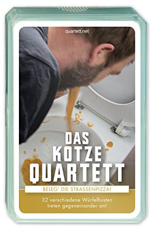 Kotze Quartett - Beleg' die Straßenpizza! 32 Kotze-Arten im Duell