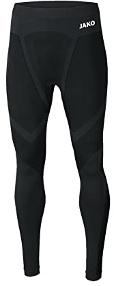 JAKO Herren Long Tights Comfort 2.0, Schwarz, XXL