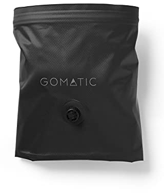 Gomatic Vacuum Bag L | keine Pumpe notwendig | Vakuum-Beutel für Rucksäcke & Koffer | Reise-Kompressionsbeutel | Vakuum-Kleiderbeutel | Aufbewahrungsbeutel | Platzsparer - Large