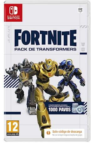 Fortnite Transformers Pack - ( Código de descarga del juego en la caja) - Switch