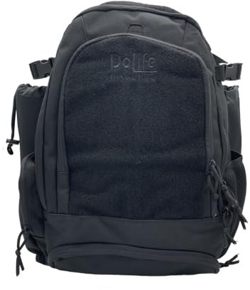 DoLife Attached Pro Baseballtasche Pro Baseballschläger-Rucksack für Baseball, Softball-Ausrüstung, Ausrüstung für Erwachsene, hält 4 Schläger, Helm, Handschuhe, Stollen, Helmhalter, Schuhe, Zaunhaken