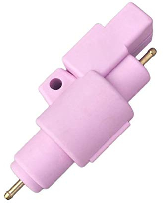 Yctze Auto Kraftstoffpumpe Schutzhülle, Standheizung Kraftstoffpumpe Schutzgehäusedeckel, Schalldichte Abdeckung für -Standheizung, Stoßfest und Hitzebeständig, Anwendbar für Marine-LKW (Rosa)