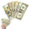 Fake Geld Spielgeld Falschgeld - 120 Blätter Spielgeld Fake Geld Enthält 6 Werte Prop Money 1$ 5$ 10$ 20$ 50$ 100$, Prop Money Cash Fake Dollar Scheine Geldscheine Originalgröße Filmgeld