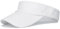 ZSRVAJ Golf Visor, White Golf Hat, Running Visor, Long Peak Thicker Sweatband Adjustable Visor Hat, Golf Visors for Women Men Golf Fishing Tennis Running Cycling Outdoor Sports