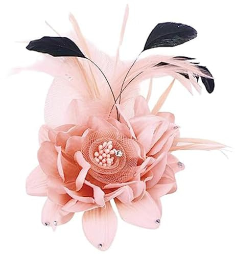 Broche à Fleurs Élégante Pour Femme, Plume, Fête De Mariage, Pince à Cheveux Florale, Chapeau, Châle, Robe, Costume, Vêtements De Cérémonie, Accessoires, Corsage, Bijoux Vintage Cz, Cadeaux