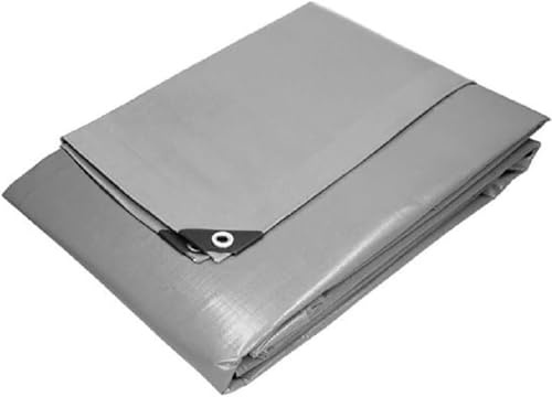 XONE TELONE OCCHIELLATO - Tipo Extra Pesante 260GR/mq - Rinforzato Telo Argento (6X10 MT)