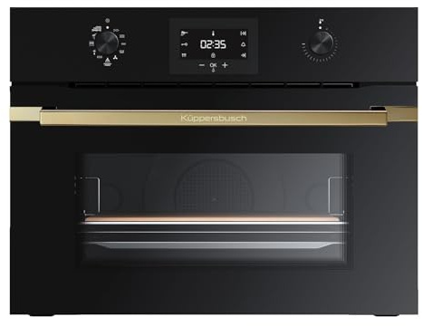 Küppersbusch CBP 6332.0 SE4 K-Series.3 Pyrolyse Compact Pizza-Backofen Schwarz/Gold