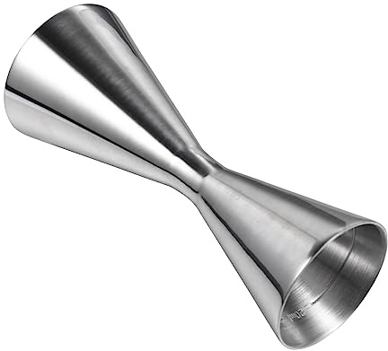VALICLUD Double Jigger Tasse à Cocktail en Acier Inoxydable 304 30/45 ML Mesure Précise pour Barman Familles Bars Cafés