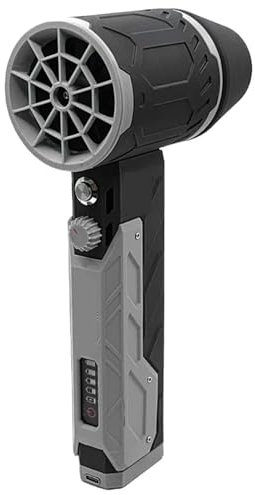Ventilateur, Sèche-cheveux électrique à moteur sans balais de 50 mm, souffleur portatif for ure, poussée de 800 à 1000 g, 4000 mAh for le lavage et le nettoyage de la ure(Grey)