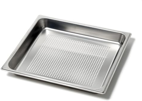 Bauknecht PFT 001 Garbehälter gelocht Edelstahl