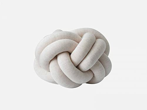 Design House Stockholm - Knot Kissen, Cream