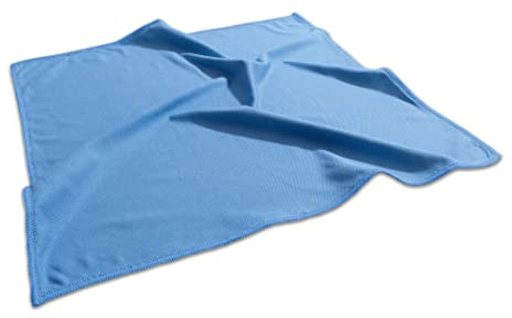 Sigel Delta Mikrofasertuch XL 40 x 40 cm blau | BA189, Für streifenfreie Reinigung von Whiteboards und Glasmagnettafeln