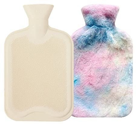 Wärmflasche, Kuschelweichem Fell Bezug 2l, Wärmflaschen, Warmflasche | Wärmeflaschen, Kalttherapie, Hand-Fußwärmer, Menstruationsbeschwerden (# - 7)