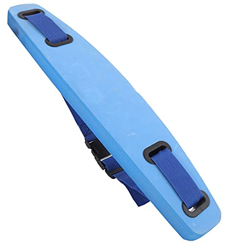 Water Fitness Flotation Belt, Adult Pool Boat Belts Adult Aquatic Swim Belt Kids Swim Aid Adjustable Buoyancy Belts Swim Training for Outdoor Water Aerobics, Pool Exercise (Blue)