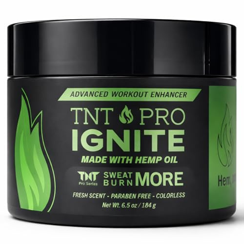 TNT Pro Ignite Sweat Cream – Pre-Workout Hot Gel for Firming & Tightening