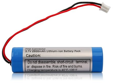 3,7 V 2600 mAh wiederaufladbarer Lithium-Ionen-Akku mit PH2.0-Anschluss