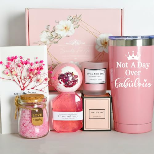 Euakee Geschenkset für Damen – Rosa (Geschenkidee für Geburtstag, Weihnachten, Valentinstag, Muttertag)