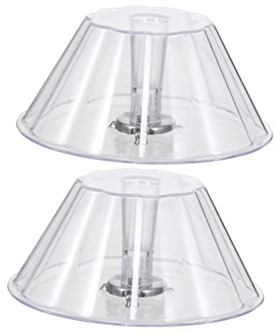 BUGUUYO 2piezas Recogedor De Para Extractora Cuenco De De Plástico Para Cocina Accesorios Para Campana Extractora De Gran Capacidad