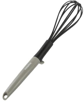 KICHOUSE Batidor Manual De Nylon Antideslizante Para Huevos Con Diseño Ergonómico Mezclador De Repostería Duradero y Seguro Para Sartenes Antiadherentes Utensilio Multifuncional Para Cocina