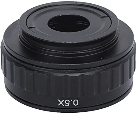 Hyuduo Adattatore di Montaggio CX POTO C PORTA C per Microscopi con Obiettivo 0,5x, Campo di Visualizzazione in Espansione, Compatibile con Sensori di Immagini di Grandi Dimensioni