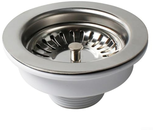 Kit de bonde d'évier en acier inoxydable 114 mm Accessoire essentiel de cuisine
