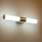 ELINKUME Lampe Miroir LED Salle de Bain 40W,IP65 Étanche Applique Miroir Salle de Bain,8W,Blanc Chaud,Applique Lampe Miroir en Acier Inoxydable Luminaire d'éclairage