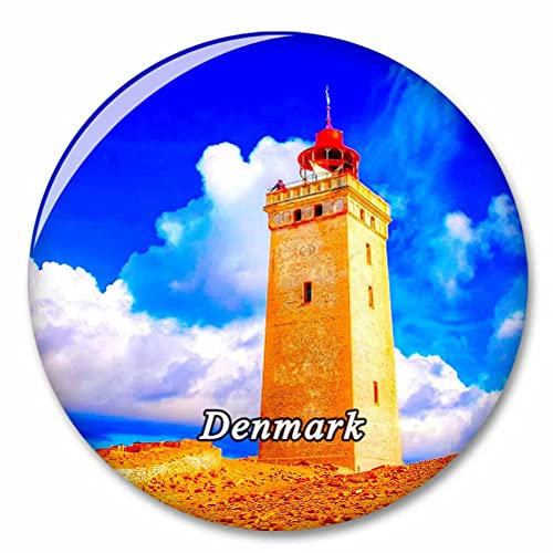 Dänemark Rudbjerg Knude Leuchtturm Kühlschrank Magnete Dekorative Magnet Flaschenöffner Tourist City Travel Souvenir Collection Geschenk Starker Kühlschrank Aufkleber