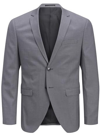 JACK & JONES herr Blazer Jprfranco Blazer Noos, Ljusgrå melange, 52