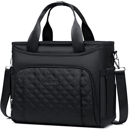 AIJIEKE Lonchera aislada para hombres y mujeres, lonchera para el trabajo, bolsa grande a prueba de fugas con correa extraíble, bolsa de almuerzo reutilizable para adultos, picnic, oficina, playa,