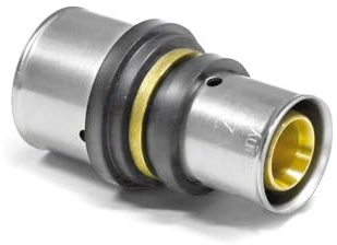 Sanpro PPSU Pressfitting Reduzierung Reduzierstück TH Kontur, Größe 32x3-26x3 (Pressfitting Kupplung Reduzierung Muffe dvgw Steckfit THPRess)