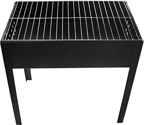 GaRcan Barbecue à gaz Barbecue à Charbon de Bois Portable Camping en Plein air Pique-Nique Acier Inoxydable Barbecue Poêle Accessoires