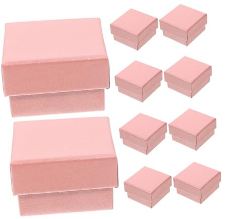 SOLUSTRE 10stücke Schmuck-geschenkboxen Kleine Verpackung Für Ohrringe Und Halsketten Hochwertige Schmuckboxen Als Geschenkeinsatz Für Schmuckstücke
