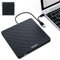 ORIGBELIE External CD DVD Drive for Laptop, USB 3.0 Type-C Ultra Slim 13mm DVD Player Portable CD DVD +/-RW Drive CD Burner Reader Writer Recorder for Desktop PC Windows 11/10/8/7 Linux Mac OS (Black)