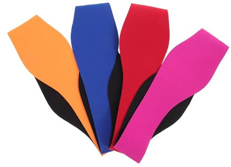 VICASKY 4 Pack Swimming Headbands Ear Protectors for Shower Bathing Large Size Women's Ear Bands Comfortable Stretchy and Multi-use