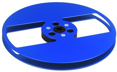 1/4 Aluminum Sound Deck Reel 7 2 Hole Empty Reel to Reel Tape Recorder Replacement